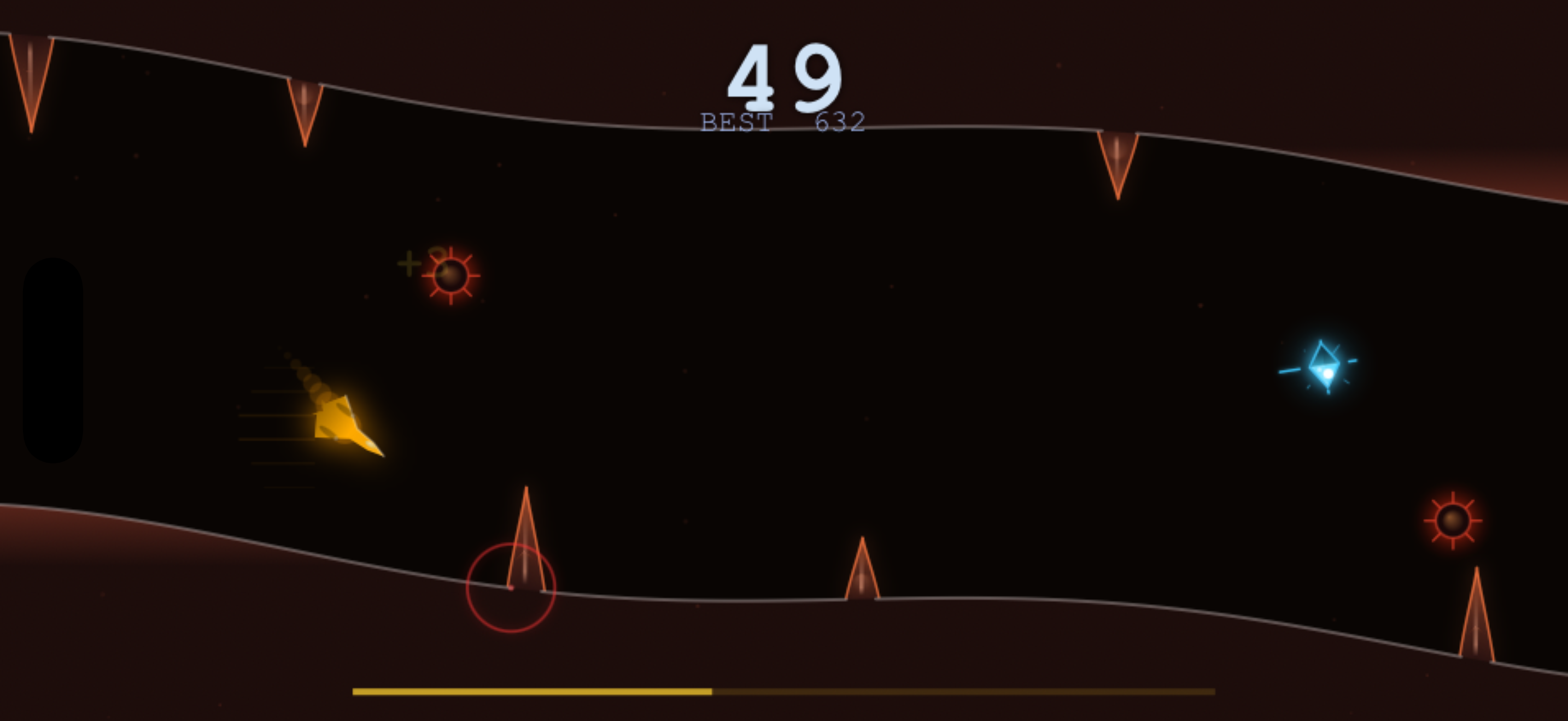 TUNL gameplay with coin combo and power-ups